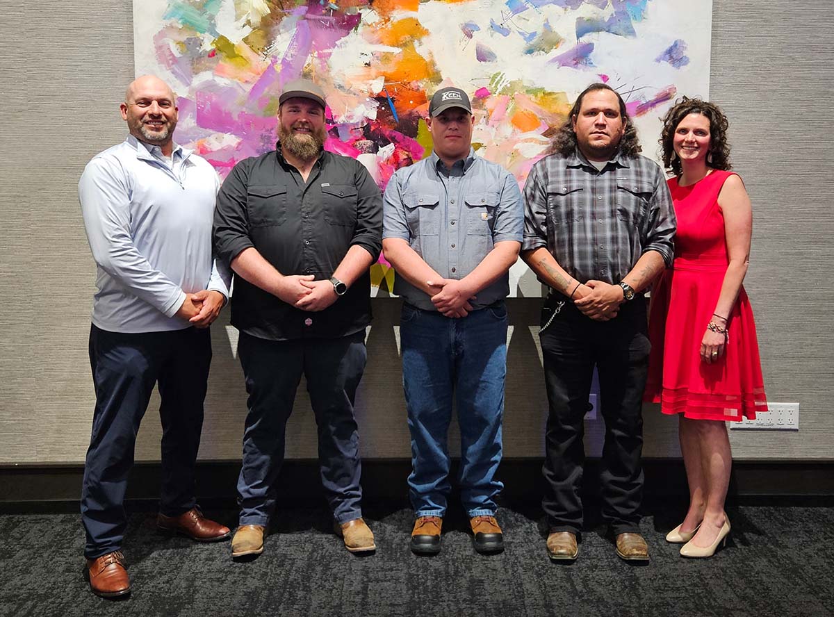 5 Millwright grads