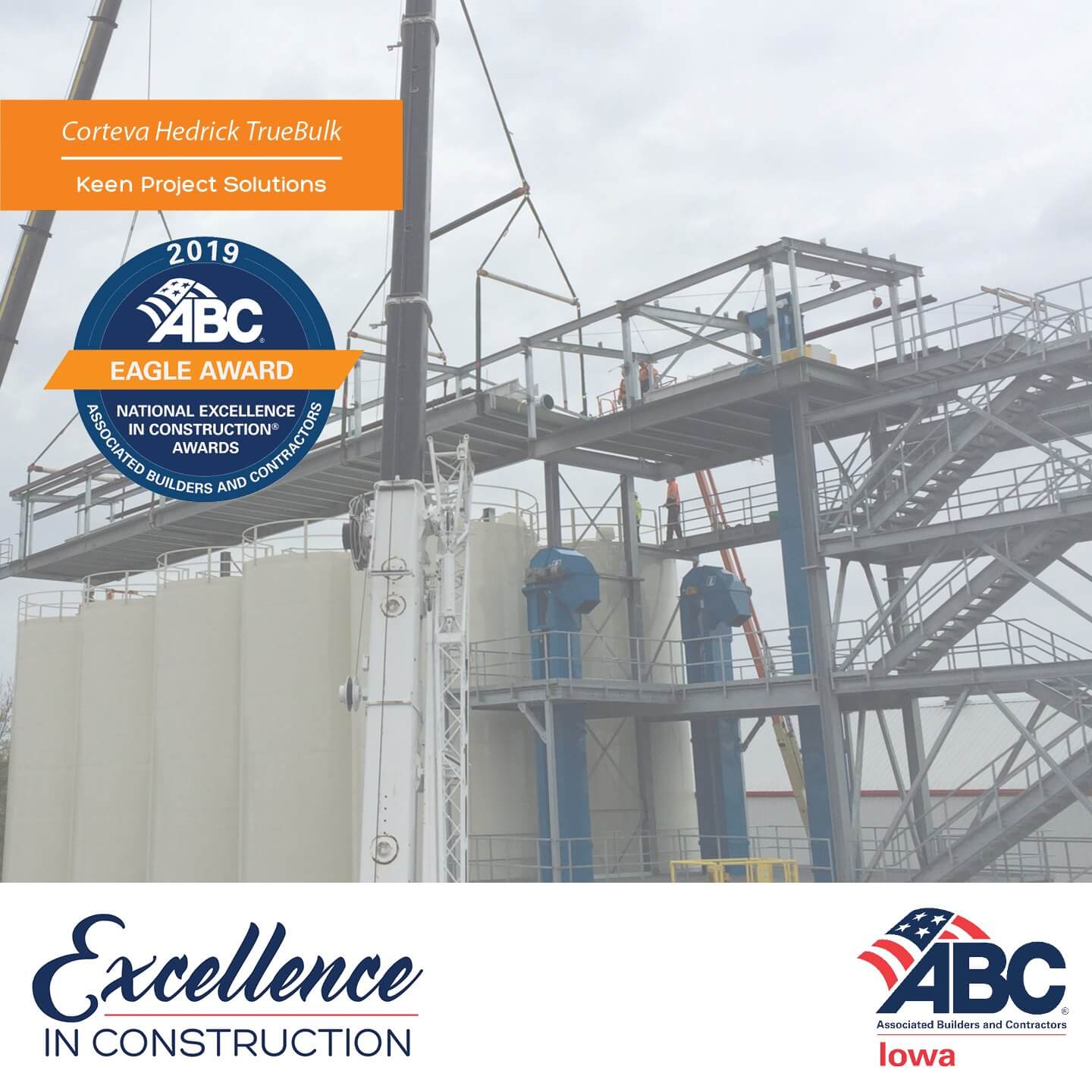 2019 ABC Eagle Award at the National Excellence in Contruction Awards