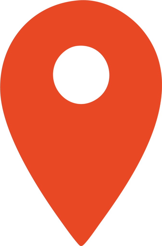 orange map pin icon