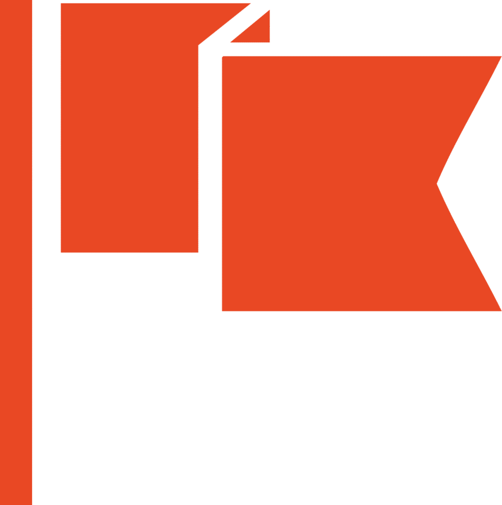 Orange flag icon